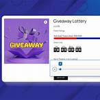 giveaway lottery